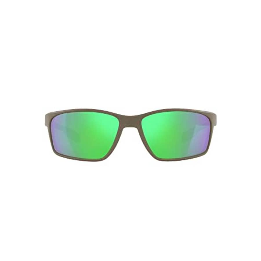 Native Eyewear Men's Kodiak XP Rectangular Sunglasses, Polarized Green Reflex, 60 mm for $69