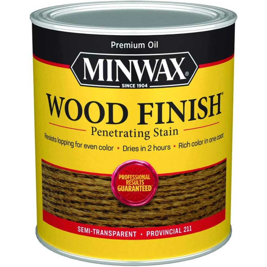 Minwax 1-Quart Wood Finish for $13