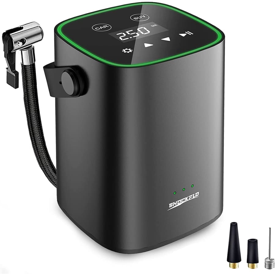 ShockFlo Portable Air Compressor for $20