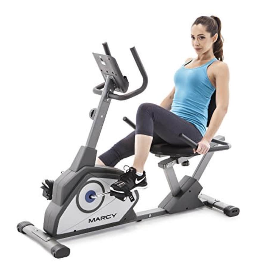 Marcy Magnetic Recumbent Exercise Bike for $222 Marcy Magnetic Recumbent Exercise Bike for $222