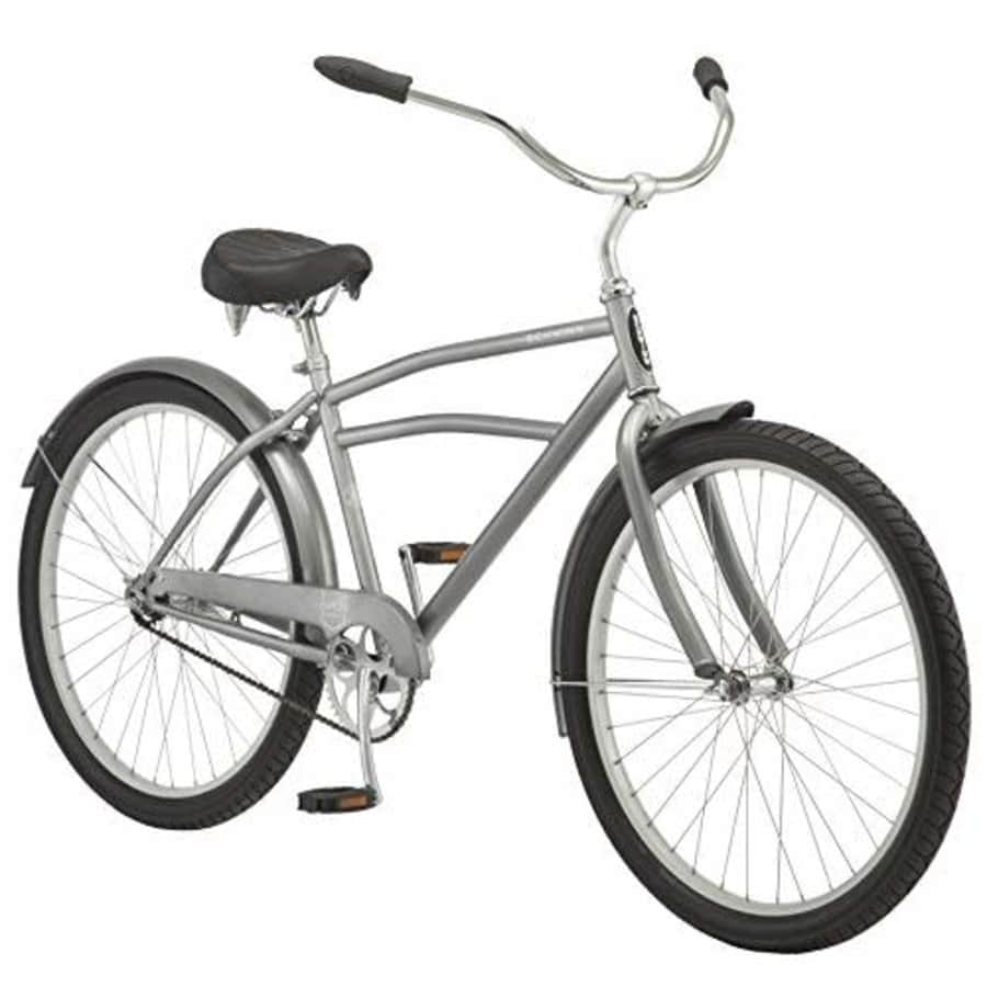 Schwinn Huron Adult Beach Cruiser Bike, Featuring 17-Inch/Medium Steel Step-Over Frames, 1-Speed for $289
