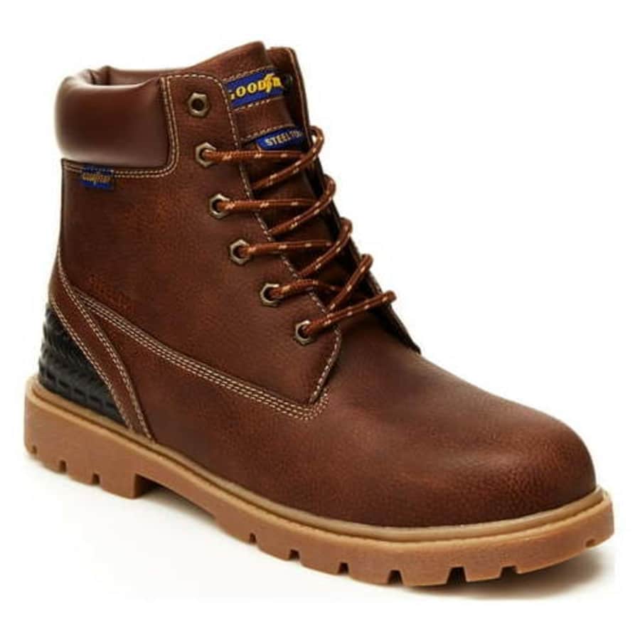 Goodyear Men's Maverik Steel Toe Work Boots from $20