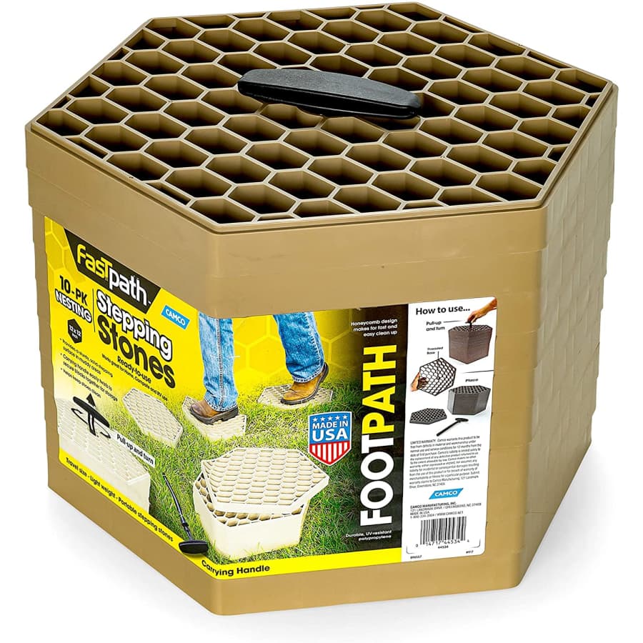 Camco Fastpath Portable Stones 10-Pack for $50