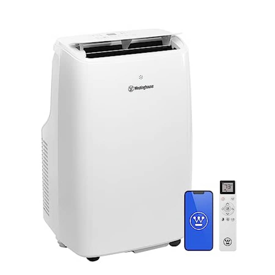 Westinghouse 8,000 BTU Air Conditioner Portable For Rooms Up To 200 Square Feet, Portable AC with for $299 Westinghouse 8,000 BTU Air Conditioner Portable For Rooms Up To 200 Square Feet, Portable AC with for $299