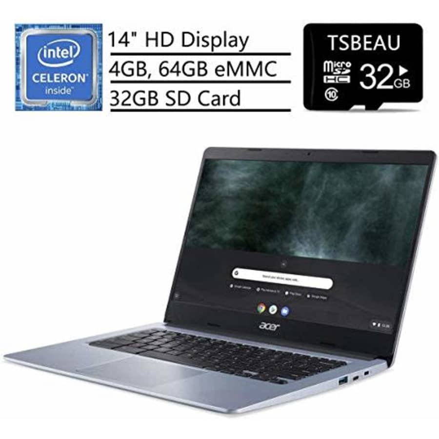 Acer Chromebook 314 Laptop, 14" Full HD Non-Touch Display, Intel Celeron N4000, Intel UHD Graphics for $239