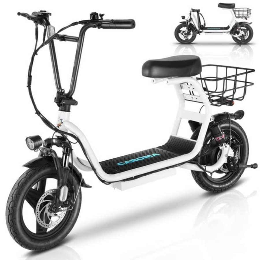 Caroma 819W Peak Electric Scooter w/ 14" Tires for $373 Caroma 819W Peak Electric Scooter w/ 14" Tires for $373