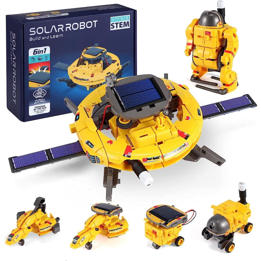Solar Robot STEM Toy for $16
