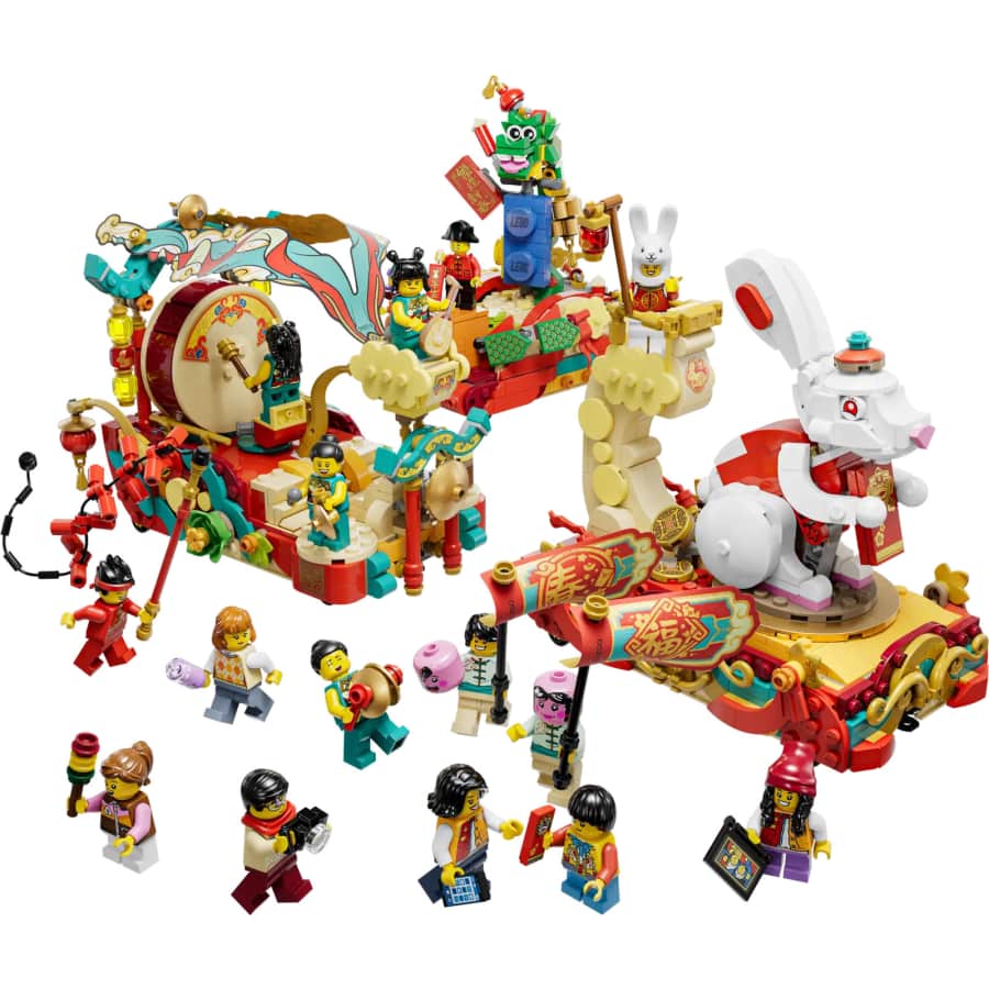 LEGO Lunar New Year Parade for $78 LEGO Lunar New Year Parade for $78