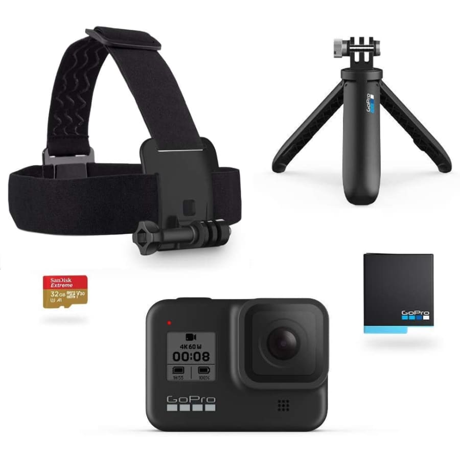 GoPro Hero8 Black 4K Action Camera Bundle for $348 GoPro Hero8 Black 4K Action Camera Bundle for $348
