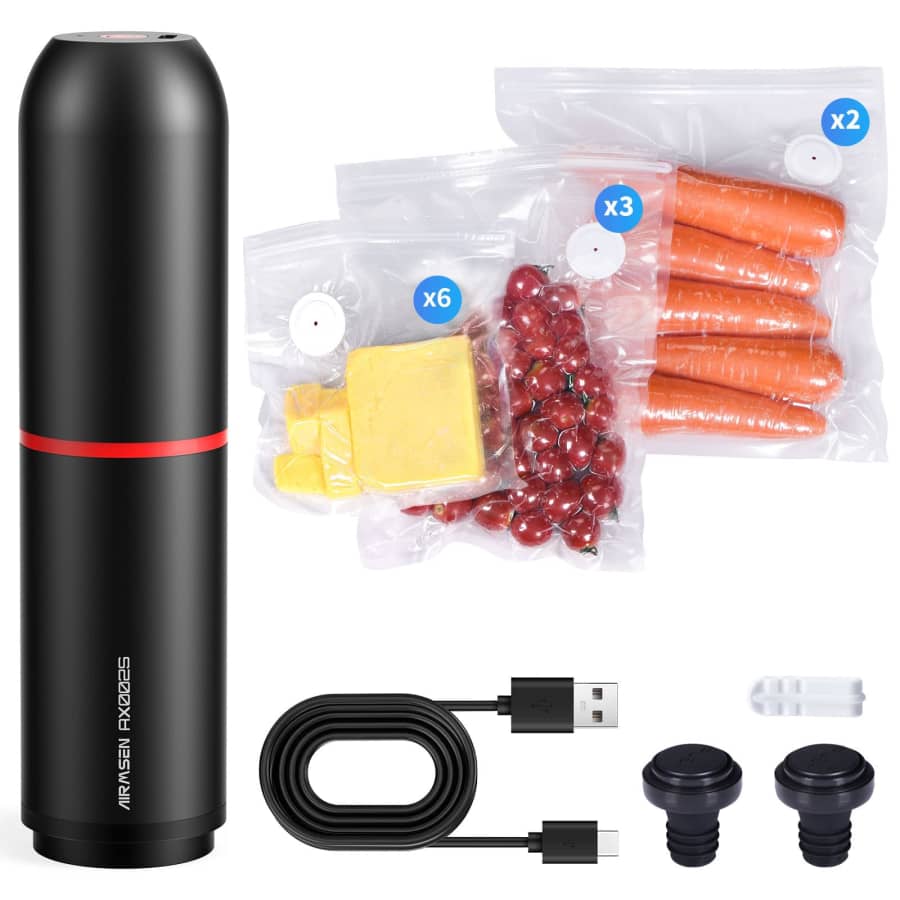 Airmsen Handheld Vacuum Sealer for $18