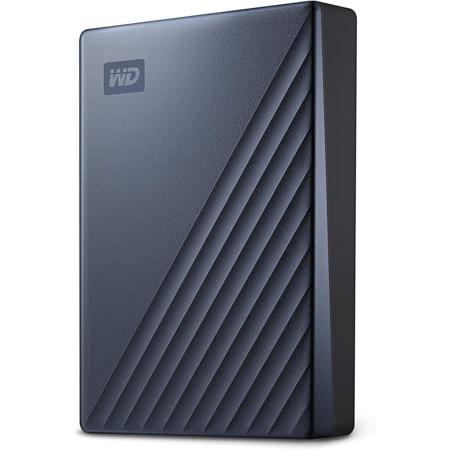 WD 5TB My Passport Ultra Blue External Hard Drive for $147