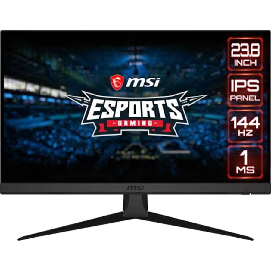 MSI Optix G242 IPS Esports Gaming Monitor - 23.8 inch, 16:9 Full HD (1920x1080), 144Hz, 1ms for $217 MSI Optix G242 IPS Esports Gaming Monitor - 23.8 inch, 16:9 Full HD (1920x1080), 144Hz, 1ms for $217