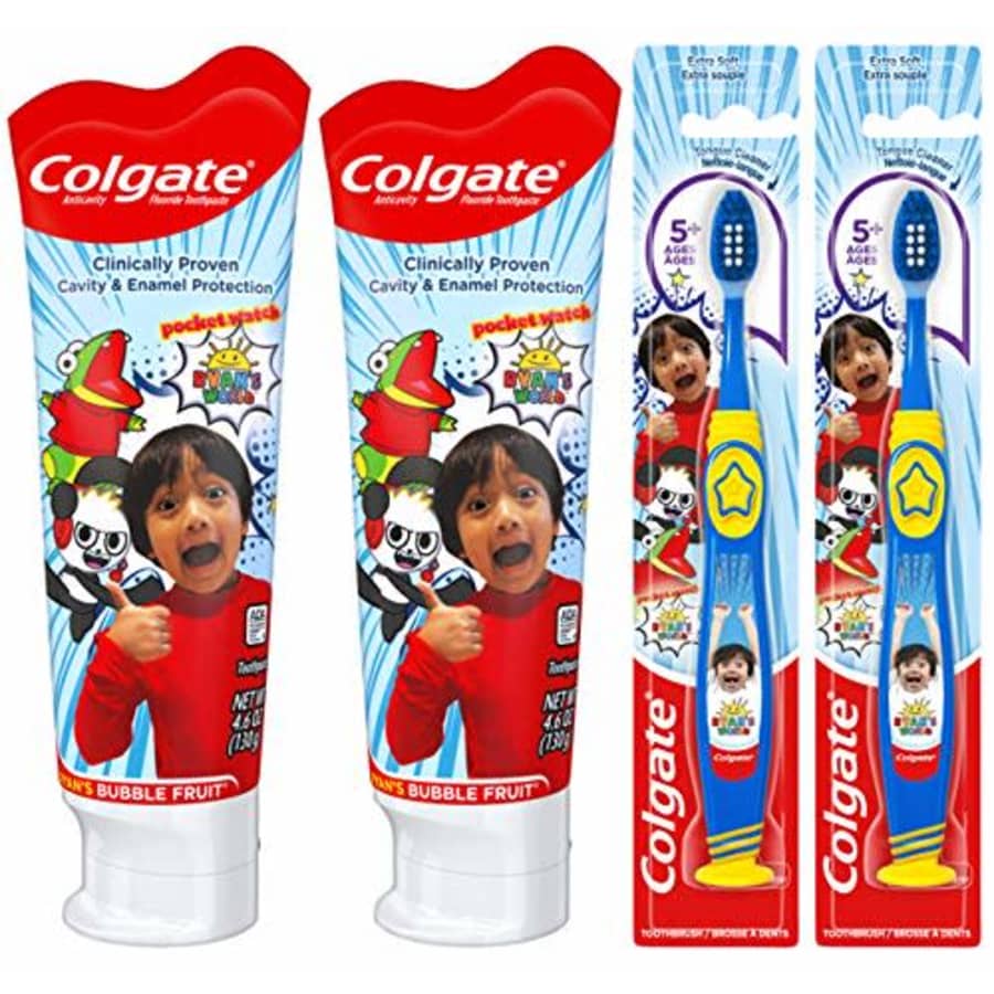 Colgate Kids Toothpaste and Toothbrush Set, Ryan's World for $13