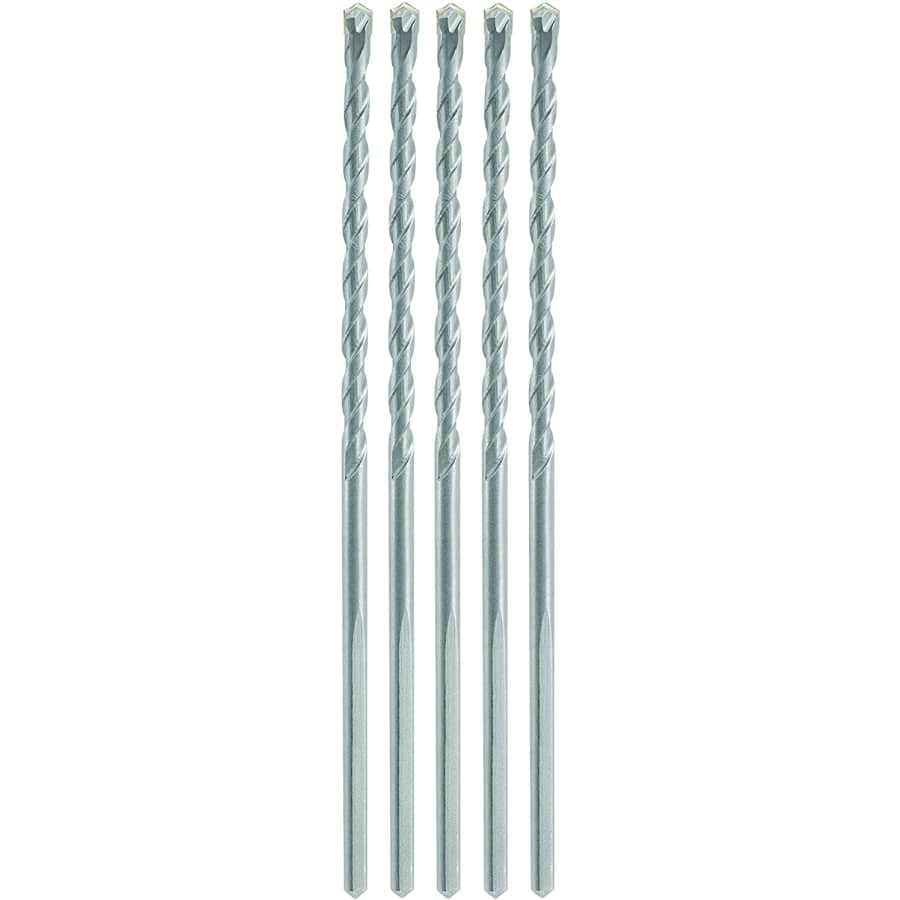 Bosch 3/16 Round Hammer Drill Bits 5-Piece Set for $17