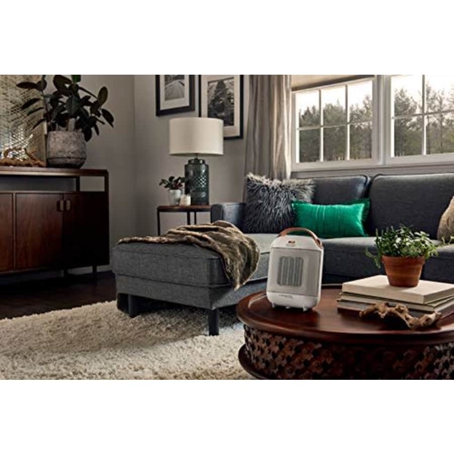 Delonghi HFX30C15.W Capsule Ceramic Heater, White for $32 Delonghi HFX30C15.W Capsule Ceramic Heater, White for $32