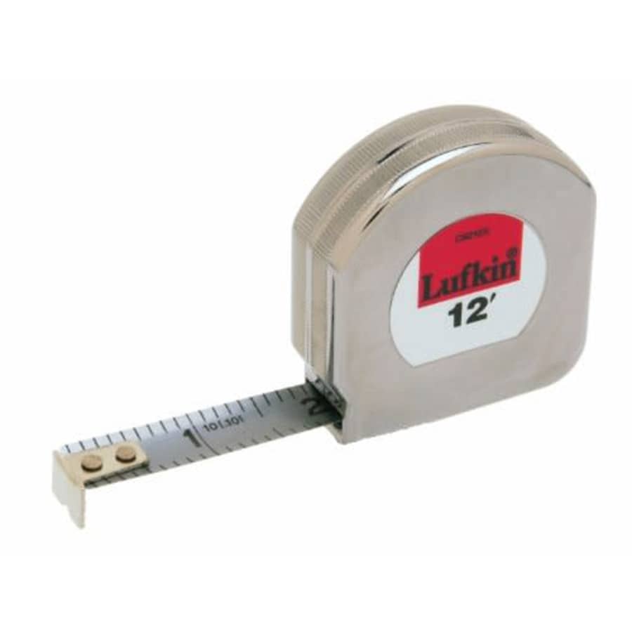 Crescent Lufkin 1/2" x 12' Mezurall Chrome Clad A6 Tape Measure - C9212X for $30 Crescent Lufkin 1/2" x 12' Mezurall Chrome Clad A6 Tape Measure - C9212X for $30