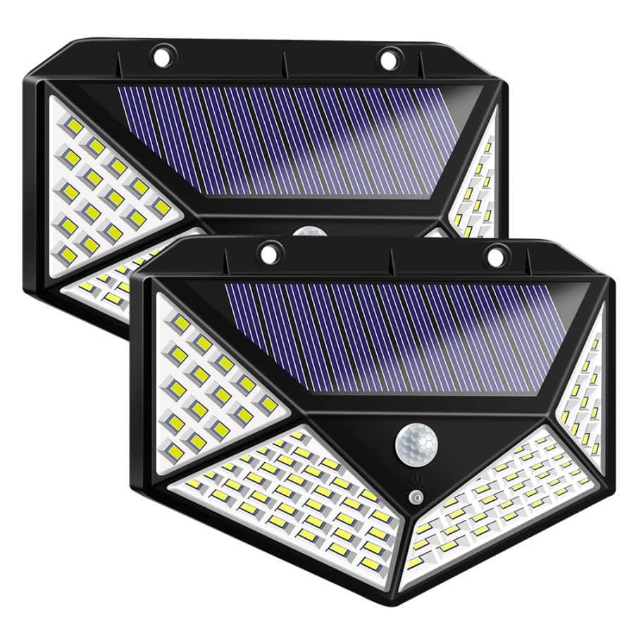 Warmtaste 100-LED Solar Motion Light 2-Pack for $19 Warmtaste 100-LED Solar Motion Light 2-Pack for $19