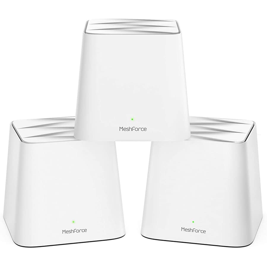 MeshForce M1 Whole Home Mesh WiFi System 3-Pack for $45