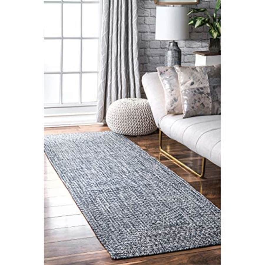 nuLOOM Wynn Braided Indoor/Outdoor Runner Rug, 2' 6" x 14', Light Blue for $108 nuLOOM Wynn Braided Indoor/Outdoor Runner Rug, 2' 6" x 14', Light Blue for $108