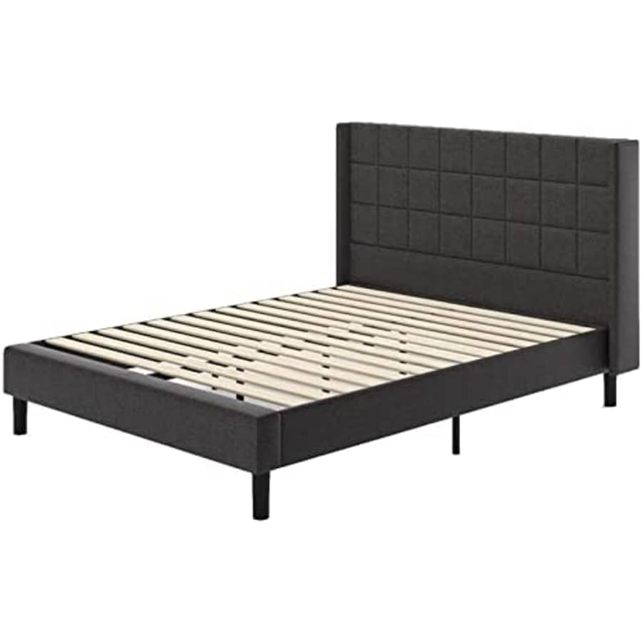 Zinus Dori Upholstered Platform King Bed Frame for $251 Zinus Dori Upholstered Platform King Bed Frame for $251