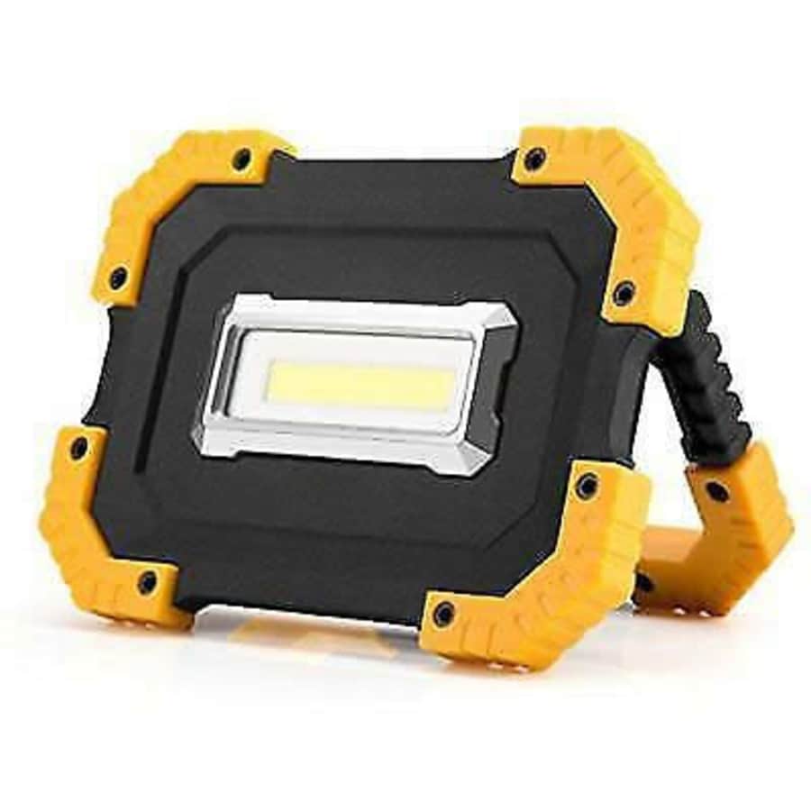 Portable Rugged 2-Mode 400-Lumen COB Work Light for $6