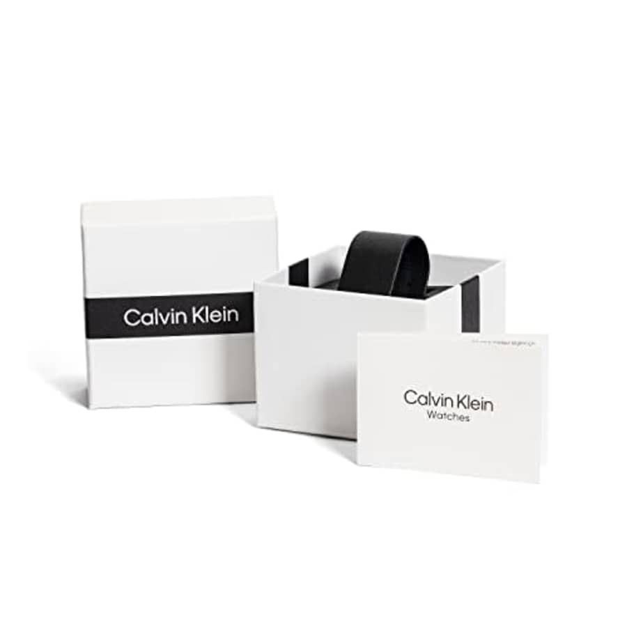 Calvin Klein Women's Stainless Steel Mesh Watch - Multi-Function, Timeless Sophistication (Model: for $96