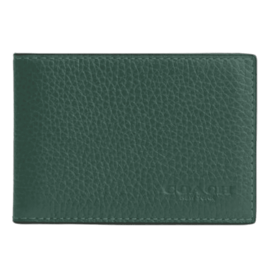 Coach Outlet Men's Compact Billfold Wallet for $38 Coach Outlet Men's Compact Billfold Wallet for $38