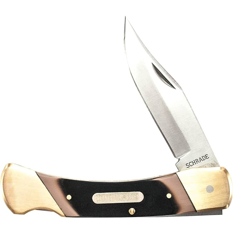 Schrade Old Timer 7OT Cave Bear Pocket Knife for $21 Schrade Old Timer 7OT Cave Bear Pocket Knife for $21