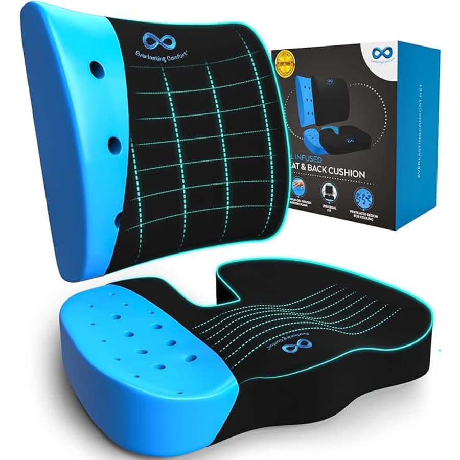 Everlasting Comfort Memory Foam Seat Cushion for $40 Everlasting Comfort Memory Foam Seat Cushion for $40