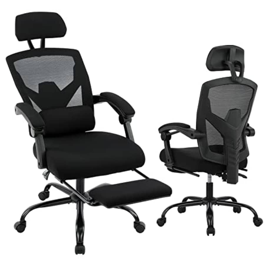 EDX Ergonomic Office Chair, Reclining High Back Mesh Chair, Computer Desk Chair, Swivel Rolling Home for $124 EDX Ergonomic Office Chair, Reclining High Back Mesh Chair, Computer Desk Chair, Swivel Rolling Home for $124