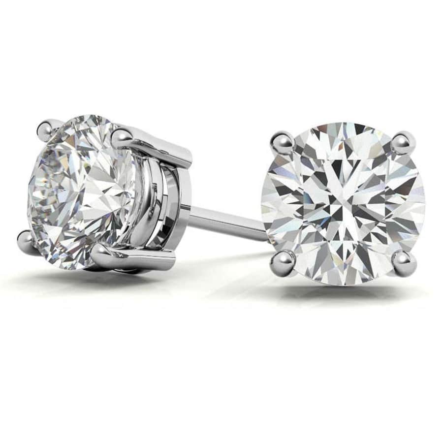 .50-TCW Diamond Stud Earrings for $129
