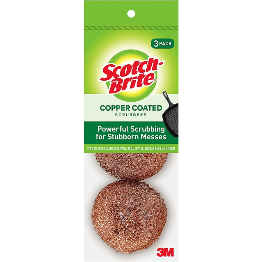 Scotch-Brite Copper Coated Scrubbing Pad 3-Pack for $2