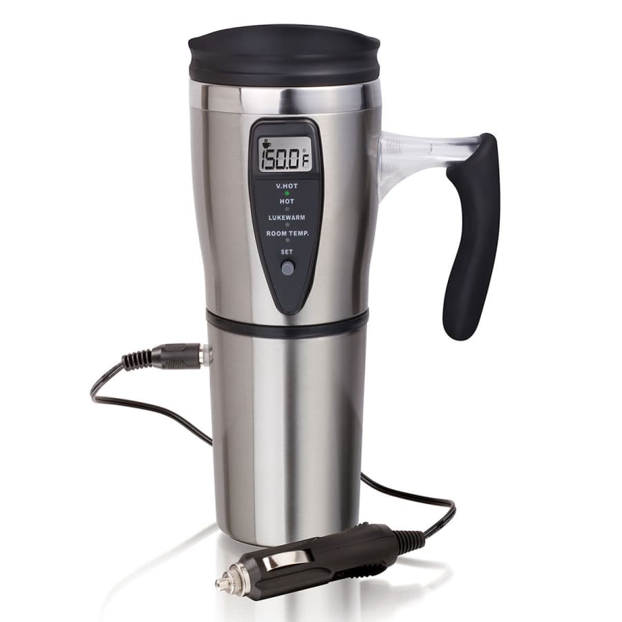 Smart Gear Stainless Steel Smart Travel Mug for $16 Smart Gear Stainless Steel Smart Travel Mug for $16
