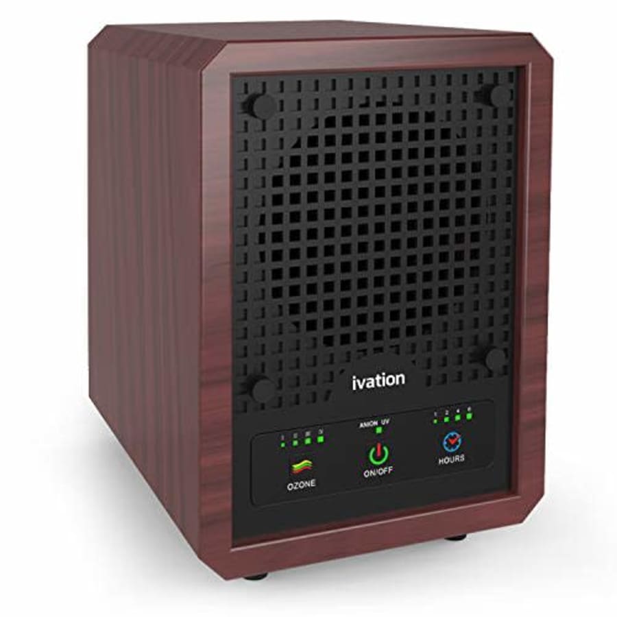 Ivation 5-in-1 Air Purifier & Ozone Generator For Up to 3,500 Sq/Ft, Ionizer & Deodorizer Included for $100 Ivation 5-in-1 Air Purifier & Ozone Generator For Up to 3,500 Sq/Ft, Ionizer & Deodorizer Included for $100