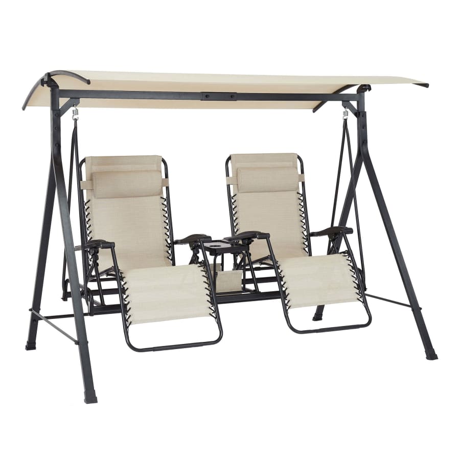 Mainstays 2-Seat Reclining Oversized Zero-Gravity Swing for $197