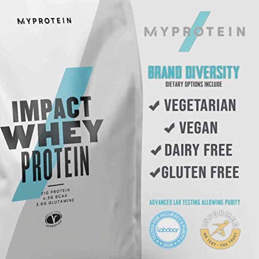 Myprotein MYVEGAN Pea Protein Isolate Powder, Unflavored, 2.2 Lb (40 Servings) for $39