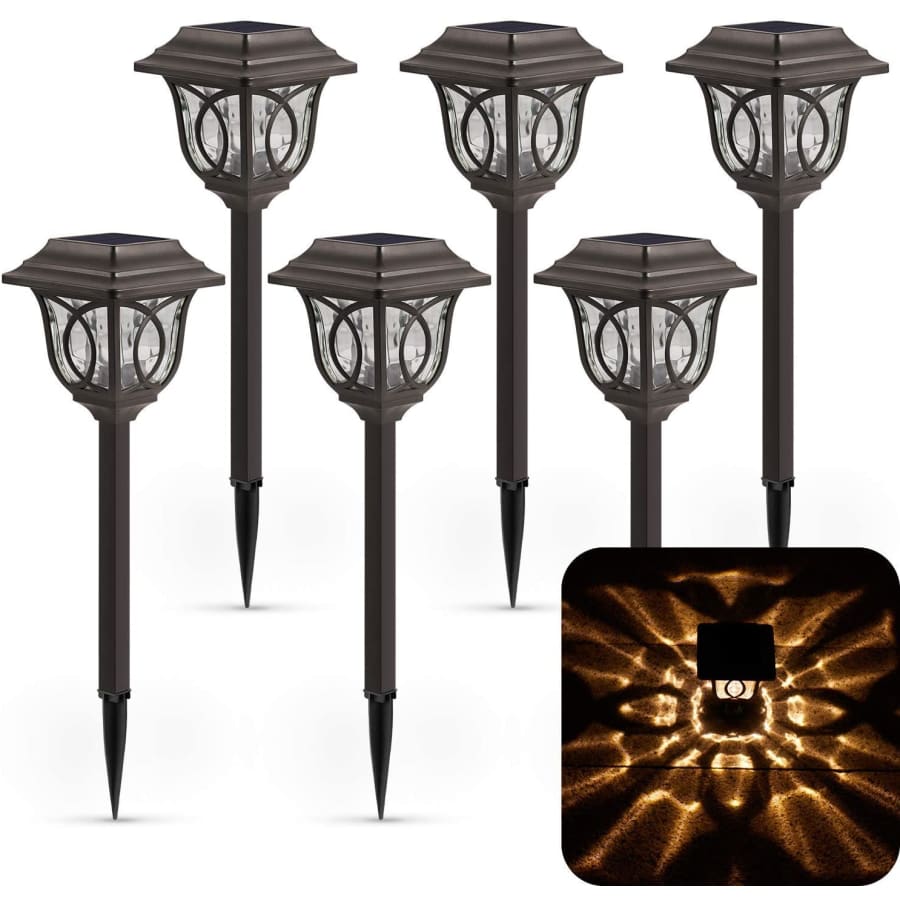 Xmcosy+ Solar Pathway Light 6-Pack for $36 Xmcosy+ Solar Pathway Light 6-Pack for $36