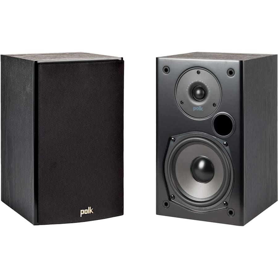 Polk Home Theater Bookshelf Speaker Pair for $99