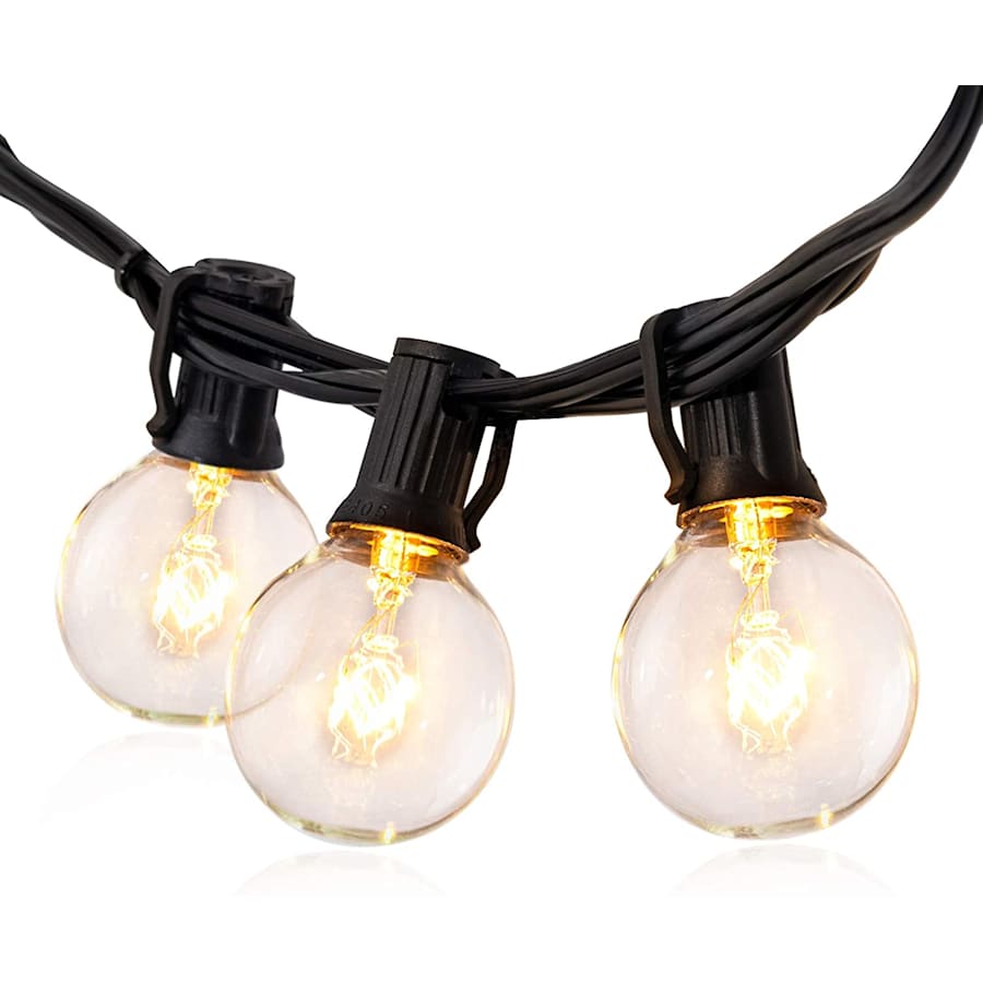 Amico 24-Foot Outdoor String Lights for $10
