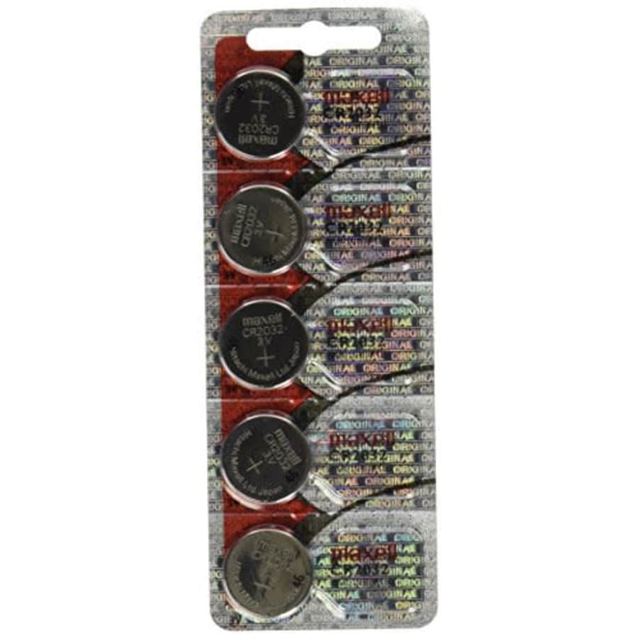 Maxell CR2032 3V Micro Lithium Button Coin Cell Battery 1 Box of 100 Batteries for $34