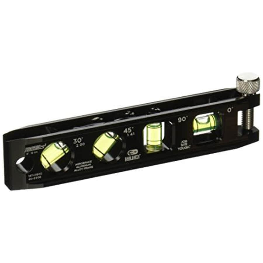 Johnson & Johnson Johnson Level & Tool 1411-0600 Magnetic Billet Torpedo Level, 6", Black, 1 Level for $25