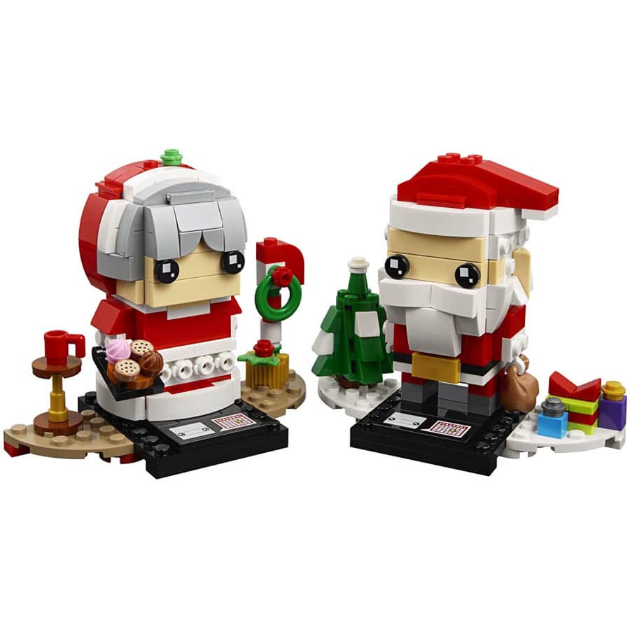 LEGO BrickHeadz Mr. & Mrs. Claus for $9 LEGO BrickHeadz Mr. & Mrs. Claus for $9
