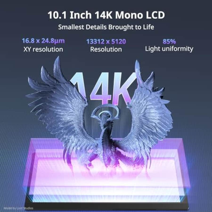 ANYCUBIC 14K Resin 3D Printer, Photon Mono M5s Pro with 3X Fast Printing, Leveling Free, 10.1'' for $580