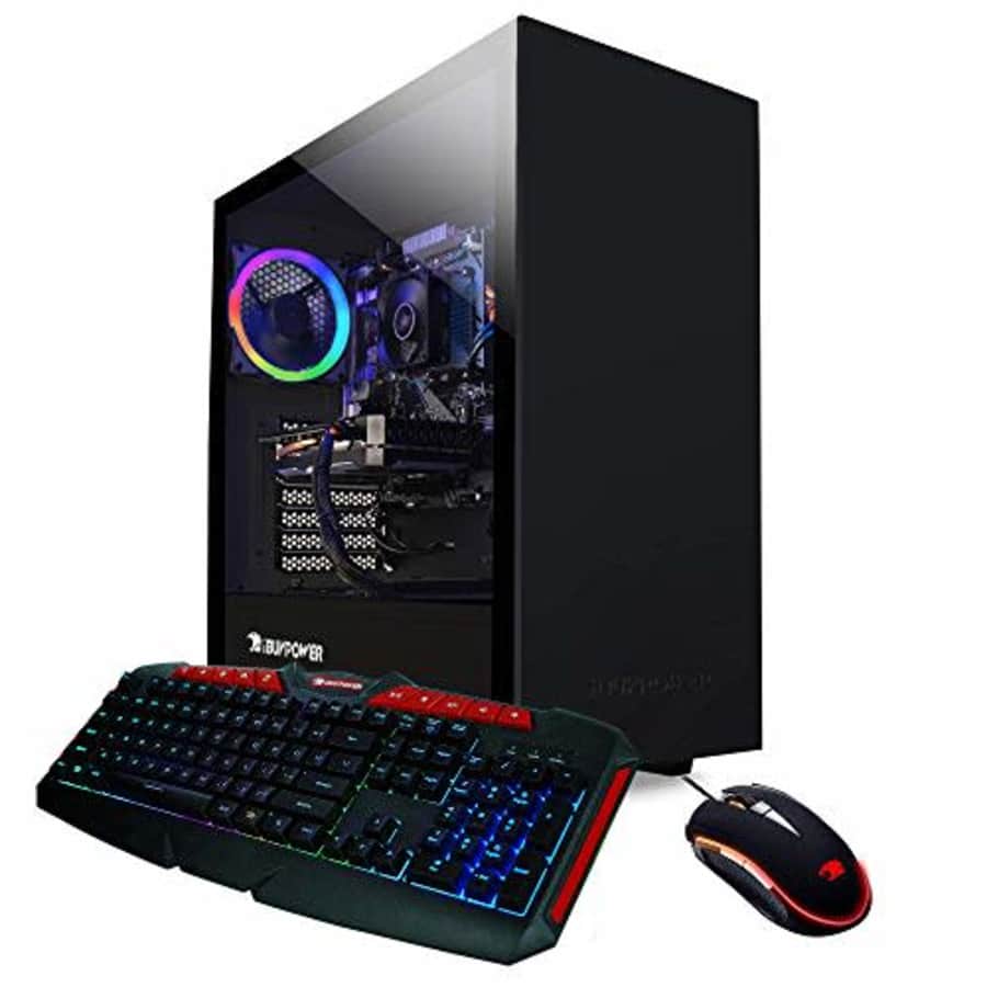 iBUYPOWER Pro Gaming PC Computer Desktop ARCB 108Av2 (AMD Ryzen 3 3100 3.6GHz, NVIDIA GT 710 1GB, for $1,098