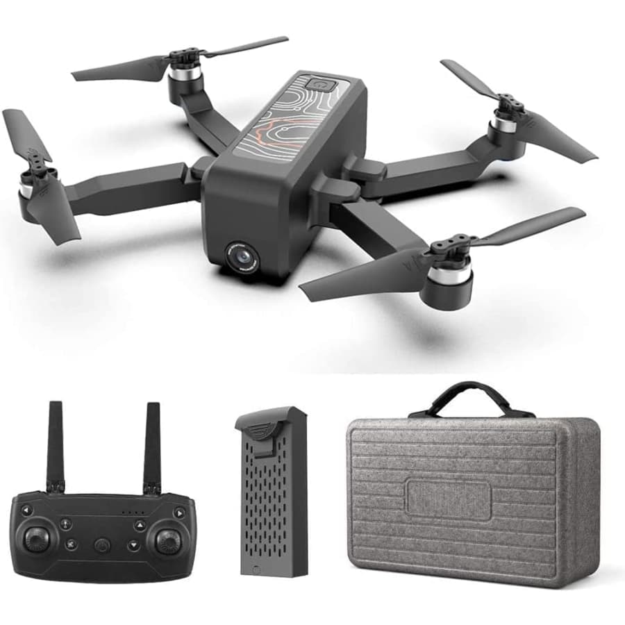HR GPS Foldable Drone with 4K FHD Camera for $60