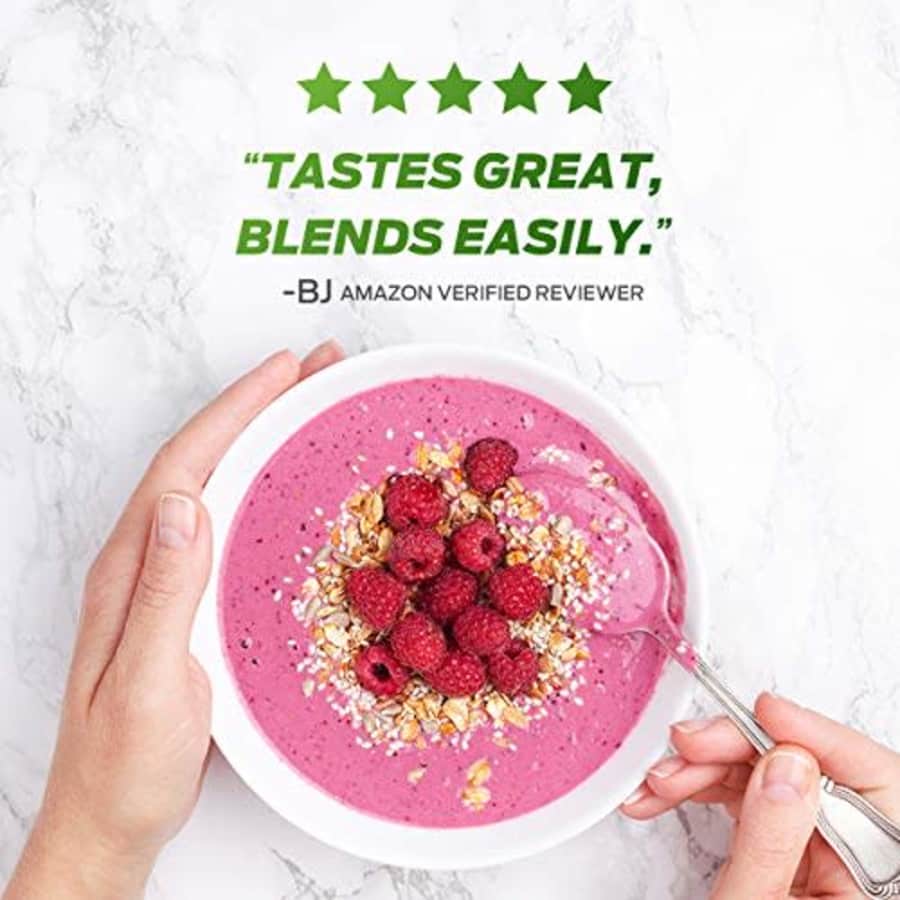 Vega Protein and Greens, Berry, Plant Based Protein Powder Plus Veggies - Vegan Protein Powder, for $28