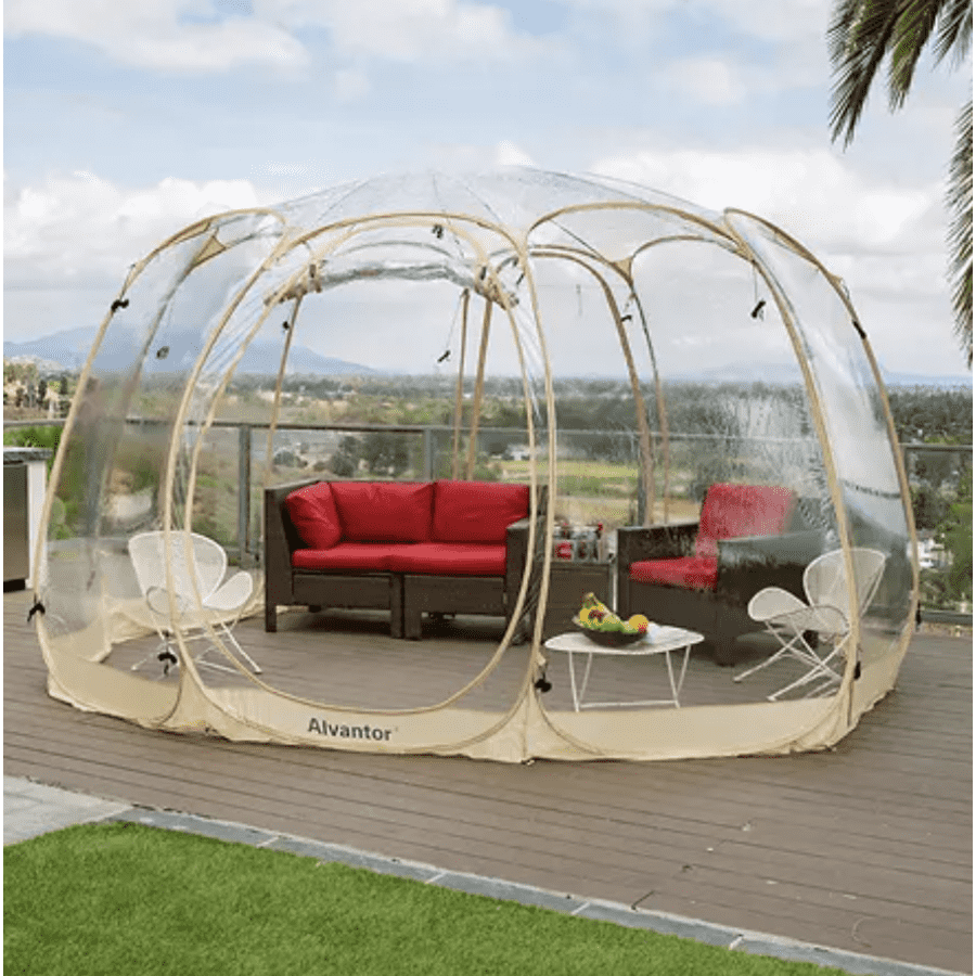 Alvantor 15x15-Foot Pop Up Bubble Tent for $512