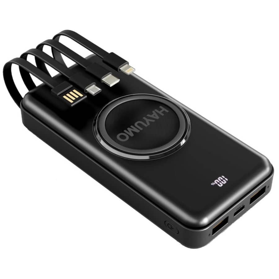 Hayumo 20,000mAh Portable Power Bank for $145 Hayumo 20,000mAh Portable Power Bank for $145