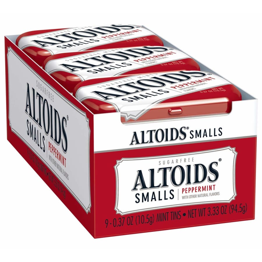 Altoids Smalls Sugarfree Breath Mints Tin 9-Pack for $11