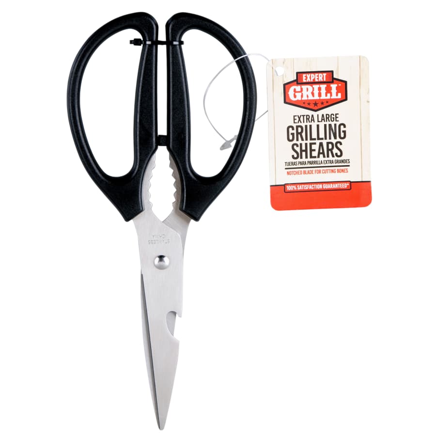 Expert Grill Extra Large Grilling and Kitchen Steel Shears for $1 Expert Grill Extra Large Grilling and Kitchen Steel Shears for $1